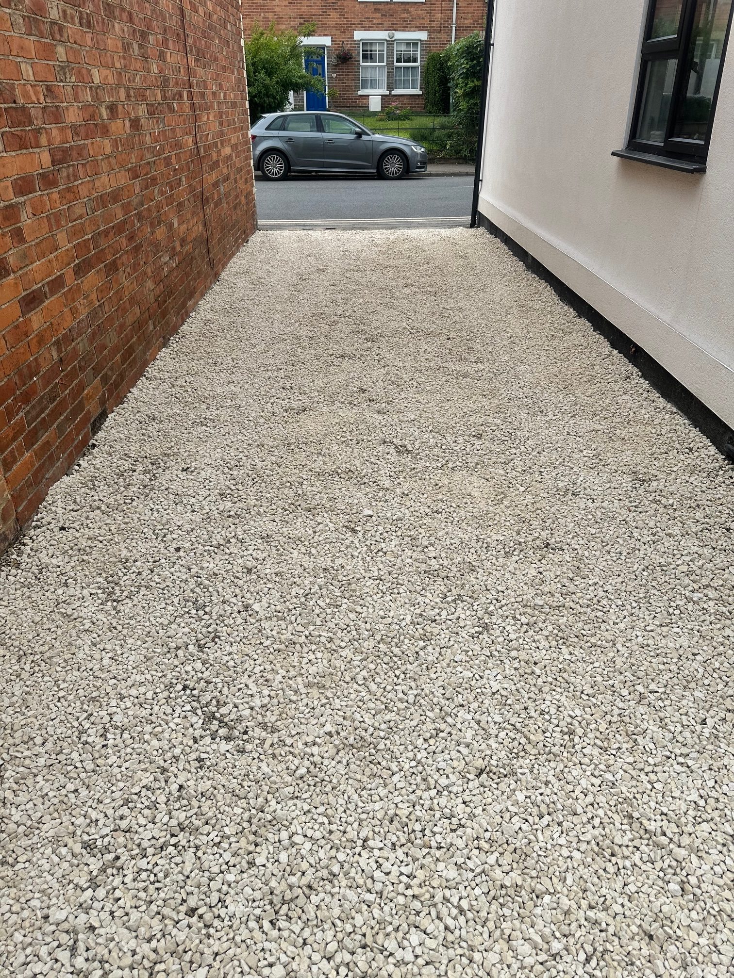 gravel driveway